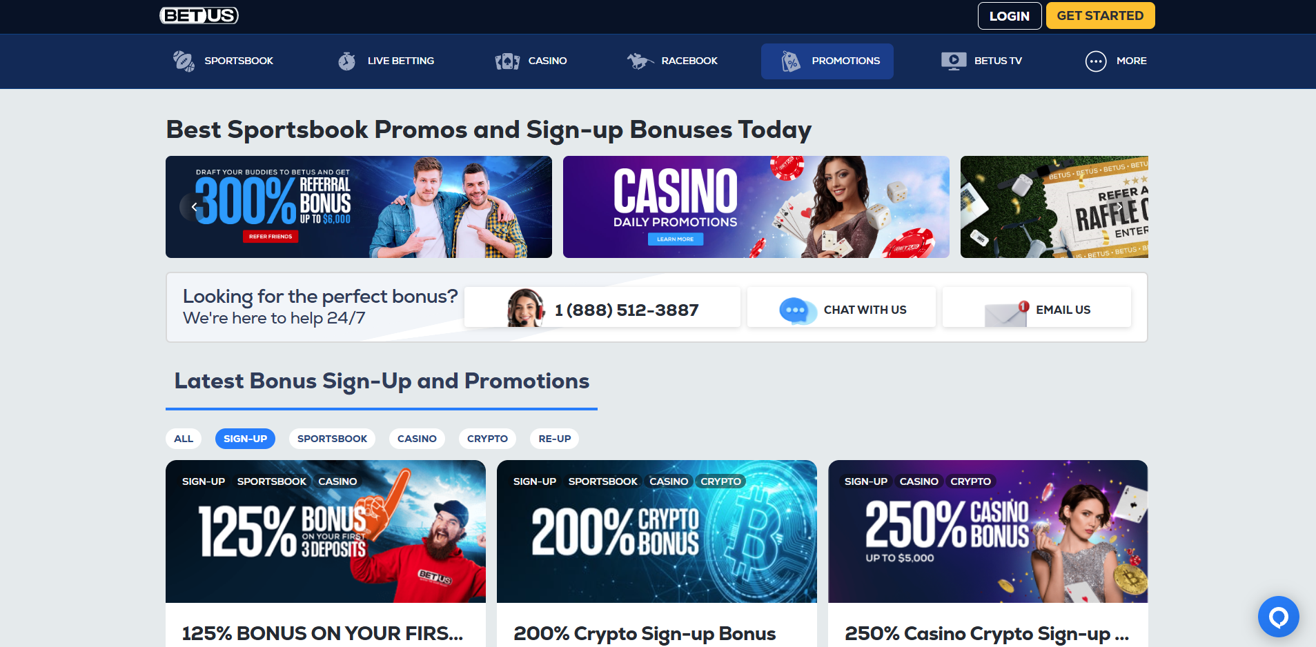 BetUS Casino Bonuses and Promotions Explained